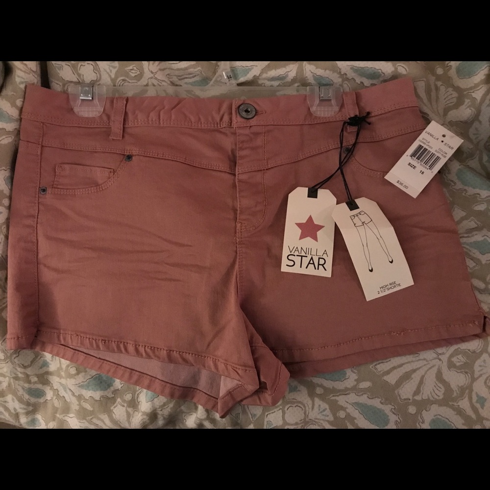 High rise shorts